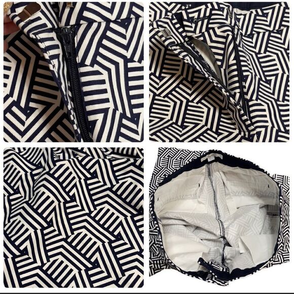 BODEN Navy White Pants Size 10R NWOT - Picture 14 of 15